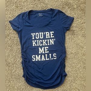Motherhood Maternity Royal Blue T-Shirt Size Medium